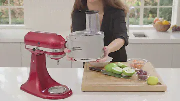 KitchenAid Food Processor Aufsatz Anwendung 5KSM2FPA