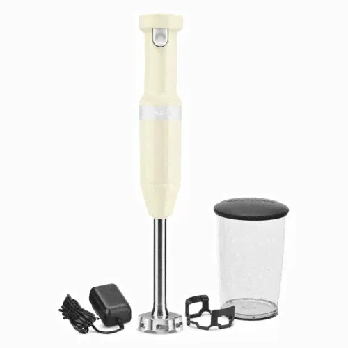 Беспроводной погружной блендер KitchenAid, 5KHBBV53EAC, кремовый