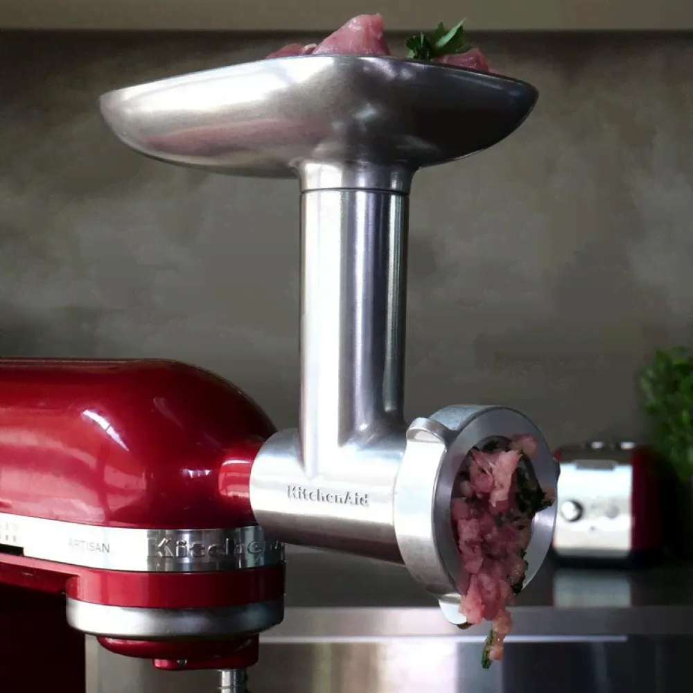 Насадка KitchenAid 5KSMMGA мясорубка металлическая-4
