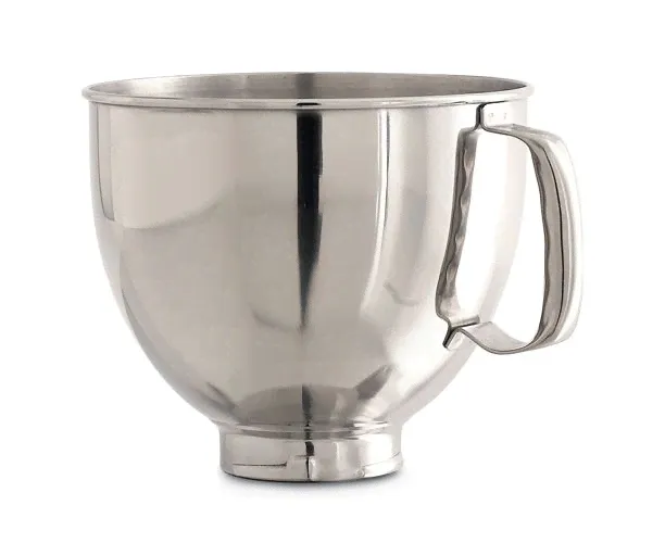 Дежа с ручкой 4.83л для миксеров KitchenAid 5KSM90, 5KSM150PS, K45SS — арт.5K5THSBP-0