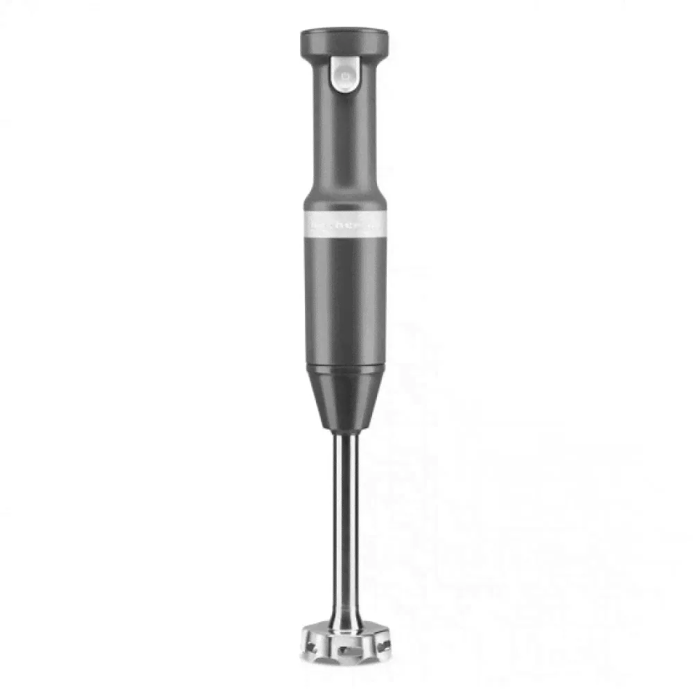 Блендер погружной KitchenAid 5KHBBV53EDG беспроводной серый уголь-0