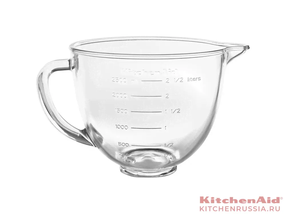 Чаша стеклянная KitchenAid 5KSM35GB-0