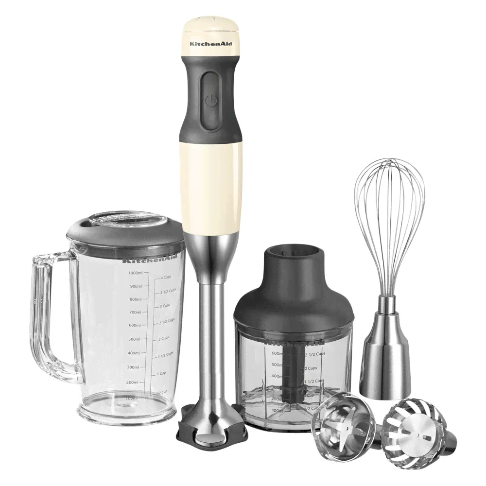 Блендер-гомогенизатор погружной KitchenAid, 5 скоростей, кремовый - арт.5KHB2571EAC-0