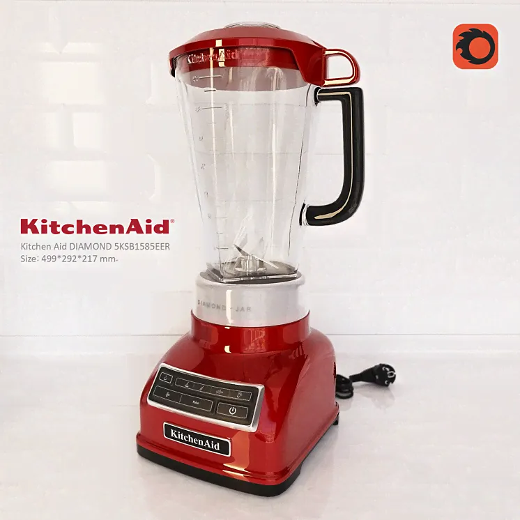 Блендер KITCHENAID DIAMOND 5KSB1585EER - Техника - 3D модель