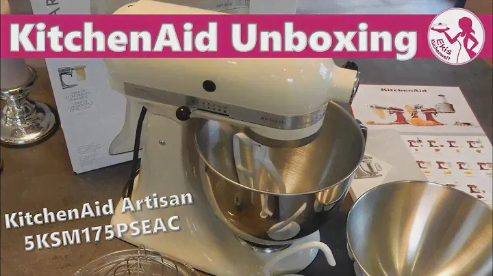 Küchenmaschine KitchenAid Artisan Zubehör | KitchenAid Artisan 175 Almond | KitchenAid Unboxing