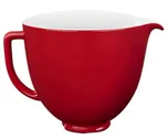 Чаша керамическая 4.7 л KitchenAid, красный, 5KSM2CB5ER