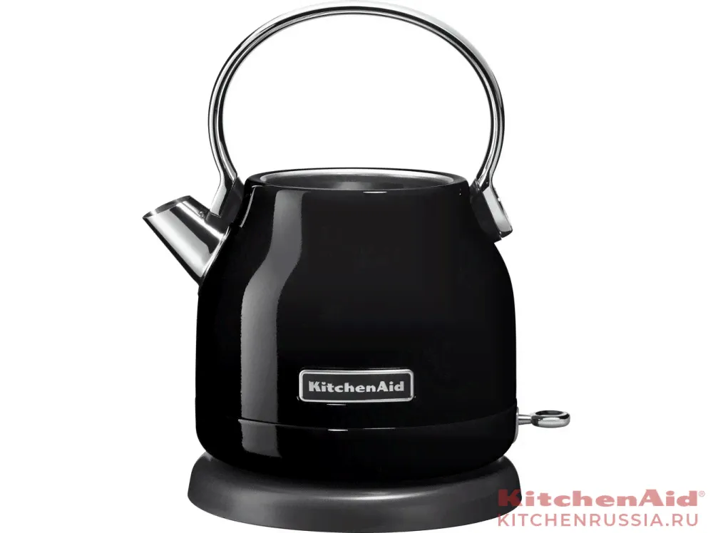 Электрочайник KitchenAid CLASSIC 5KEK1222EOB 1,25 л. Черный-0