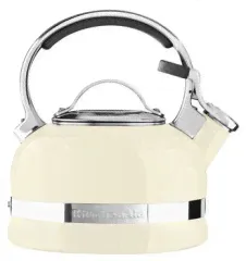 Чайник KitchenAid KTEN20SBAC 1.89 л, наплитный, свисток, кремовый