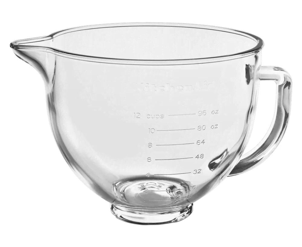 Чаша 4.7 л стеклянная KitchenAid 5KSM5GB