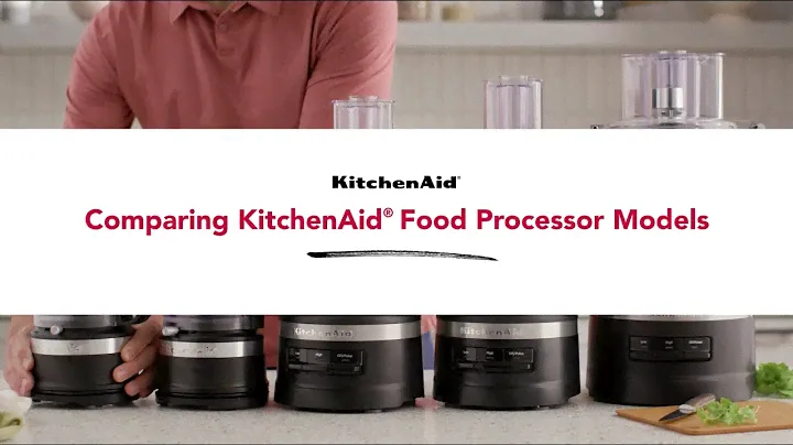 Ознакомьтесь с линейкой кухонных комбайнов KitchenAid®
