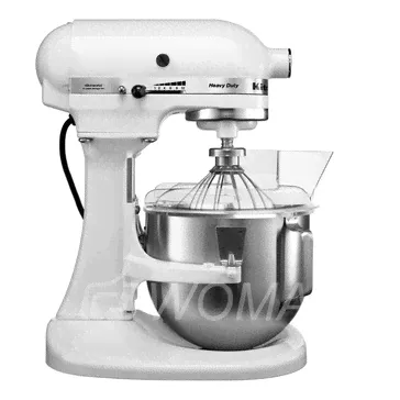 KitchenAid Миксер планетарный проф. 5KPM5EWH, дежа 4.80л., 3 насадки, белый-0