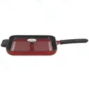 Сковорода-гриль KitchenAid 28,5х18,5 см (KCI10GPER)