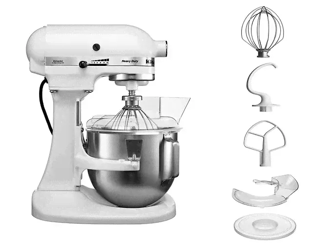 Миксер KitchenAid Heavy Duty 5KPM5EWH EU-3