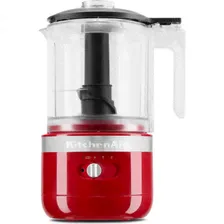 Комбайн-мини кухонный беспроводной KITCHENAID 5KFCB519EER красный
