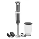 Блендер погружной KitchenAid 5KHBBV53EDG беспроводной серый уголь