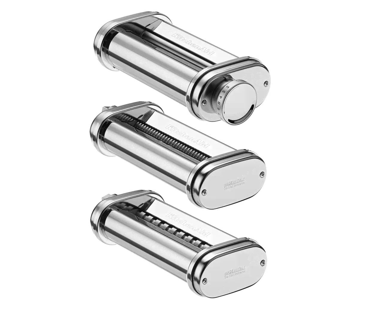 Набор KITCHENAID 5KSMPRA из 3 насадок: для раскатки теста, спагетти, феттучини-0
