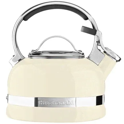 KitchenAid Чайник наплитный (1.89 л), со свистком, бежевый KTEN20SBAC KitchenAid-0