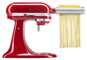Насадка ножи роликовые KitchenAid 5KSMPRA для раскатки теста и нарезки спагетти, феттучини-0