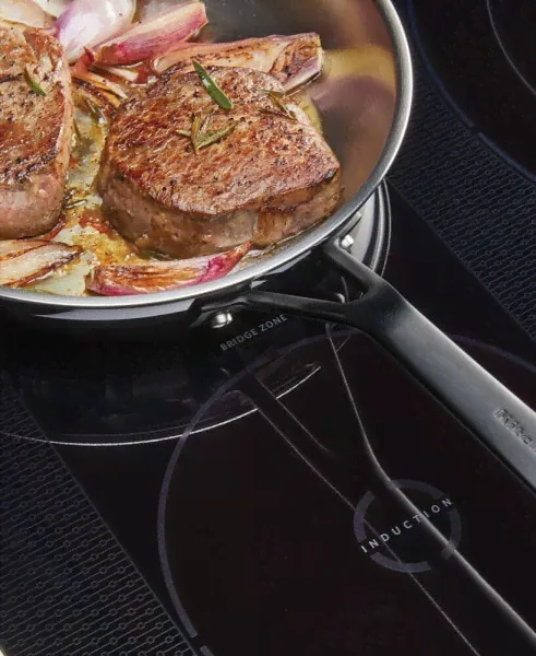 Кастрюли KitchenAid набор 2 шт. из нержавеющей стали 5-слойного клада для индукционных плит-4
