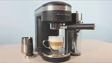 KitchenAid Semi-Automatic Espresso Machine w/Automatic Milk Frother Attachment KES6404BM Review