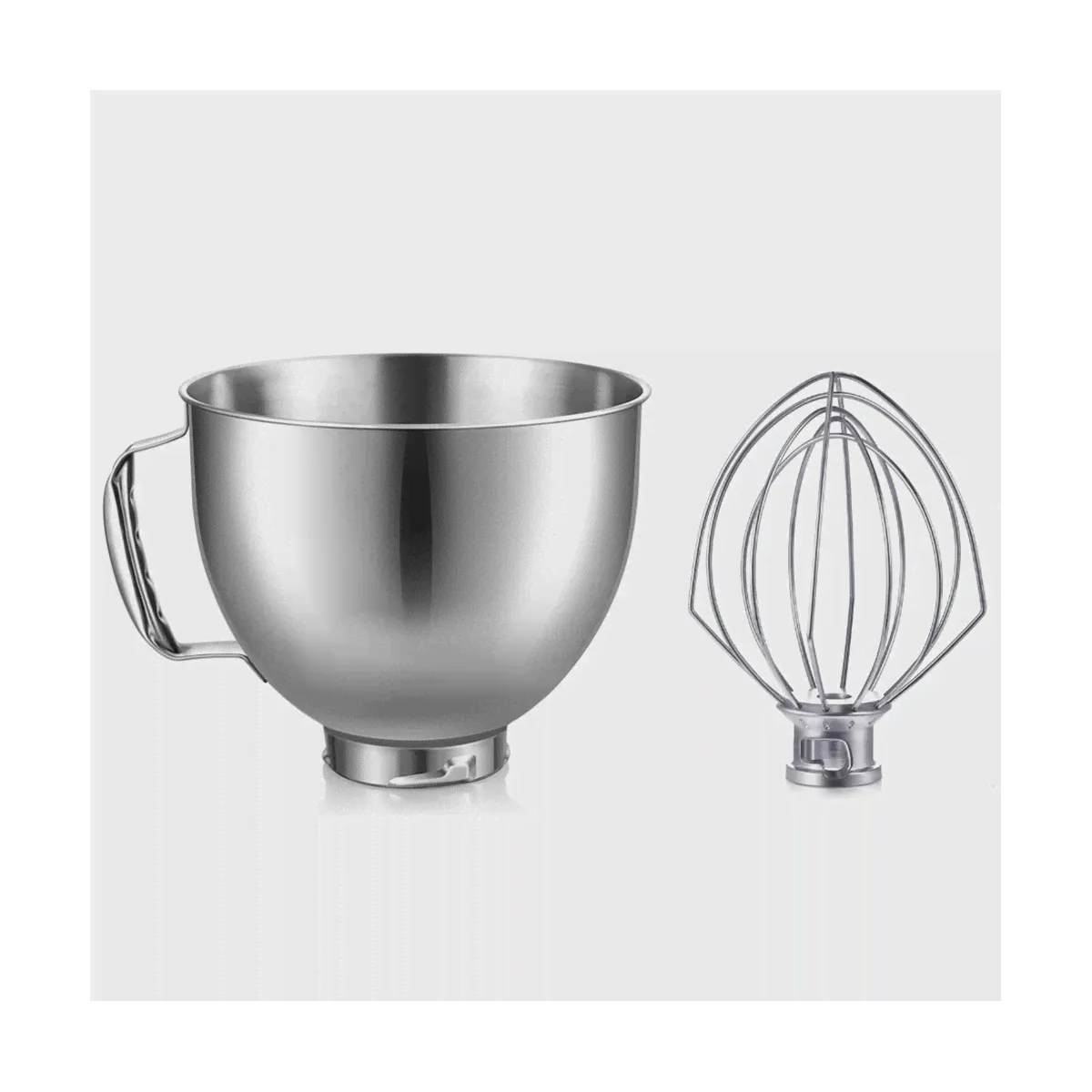 Чаша для взбивания яиц из нержавеющей Стали для KitchenAid 4,5-5-литровый Миксер с Наклонной Головкой и Подставкой для KitchenAid, Чашу для миксера Можно Мыть в посудомоечной машине