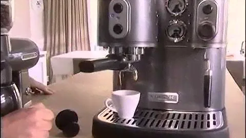 Итальянская Кофемашина и Кофемолка от Kitchen aid