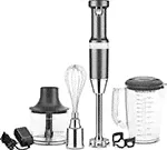 Погружной блендер KitchenAid Artisan 5KHBBV83EMS серебристый-0