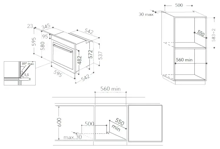 Электрический духовой шкаф KitchenAid KOTSP 60600