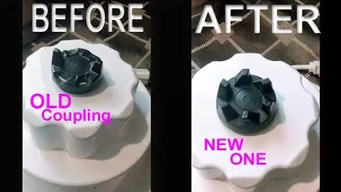 How To Replace Rubber Gear / Coupling on Blender