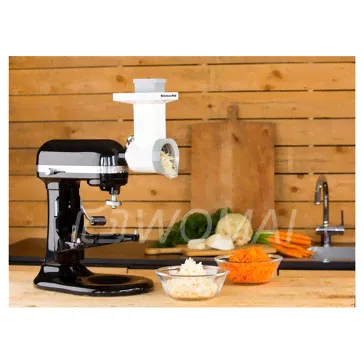 KitchenAid Насадки в комплекте (протирка, мясорубка, овощерезка) 5KSMFPPC-4
