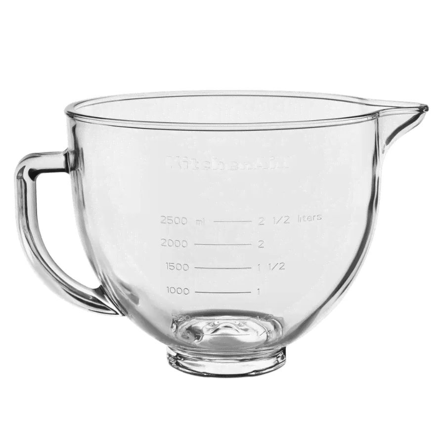 Чаша KitchenAid 5KSM5GB, 4,7 л, стеклянная