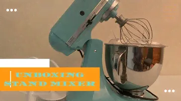 Unboxing KitchenAid 5 Quart Artisan Stand Mixer | Jan Mark Garcia