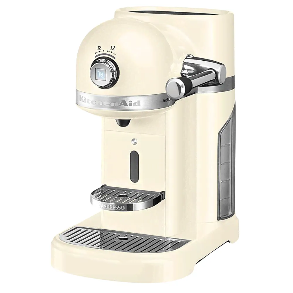Кофемашина капсульная Artisan Espresso, нержавеющая сталь, пластик, кремовый, 5KES0503EAC, KITCHENAID, США-0