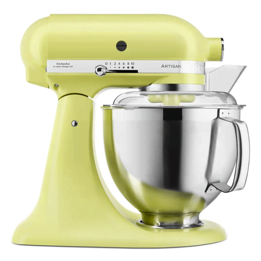 Миксер настольный с откидным блоком KitchenAid Artisan 5KSM185, сияющий Киото-0