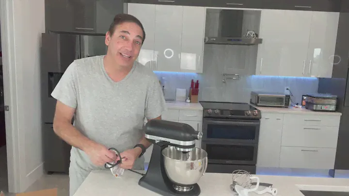 Kitchenaid Mini 3 5qt KSM3316XCA Review & unboxing