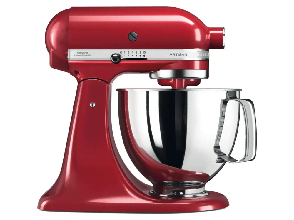 Миксер планетарный KitchenAid ARTISAN 5KSM125EER 4,8л. Красный-0