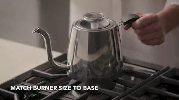How to Use the Precision Gooseneck Stovetop Kettle | KitchenAid® Precision Gooseneck Stovetop Kettle