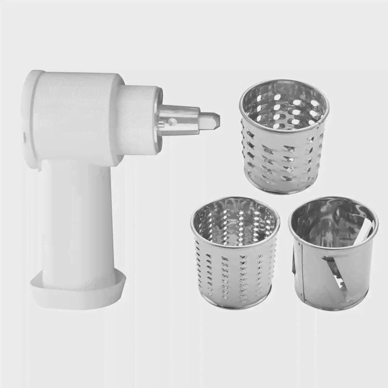 Овощерезка/измельчитель/Терка для сыра для KitchenAid Подставка для миксера Насадка для нарезки Аксессуары для измельчения
