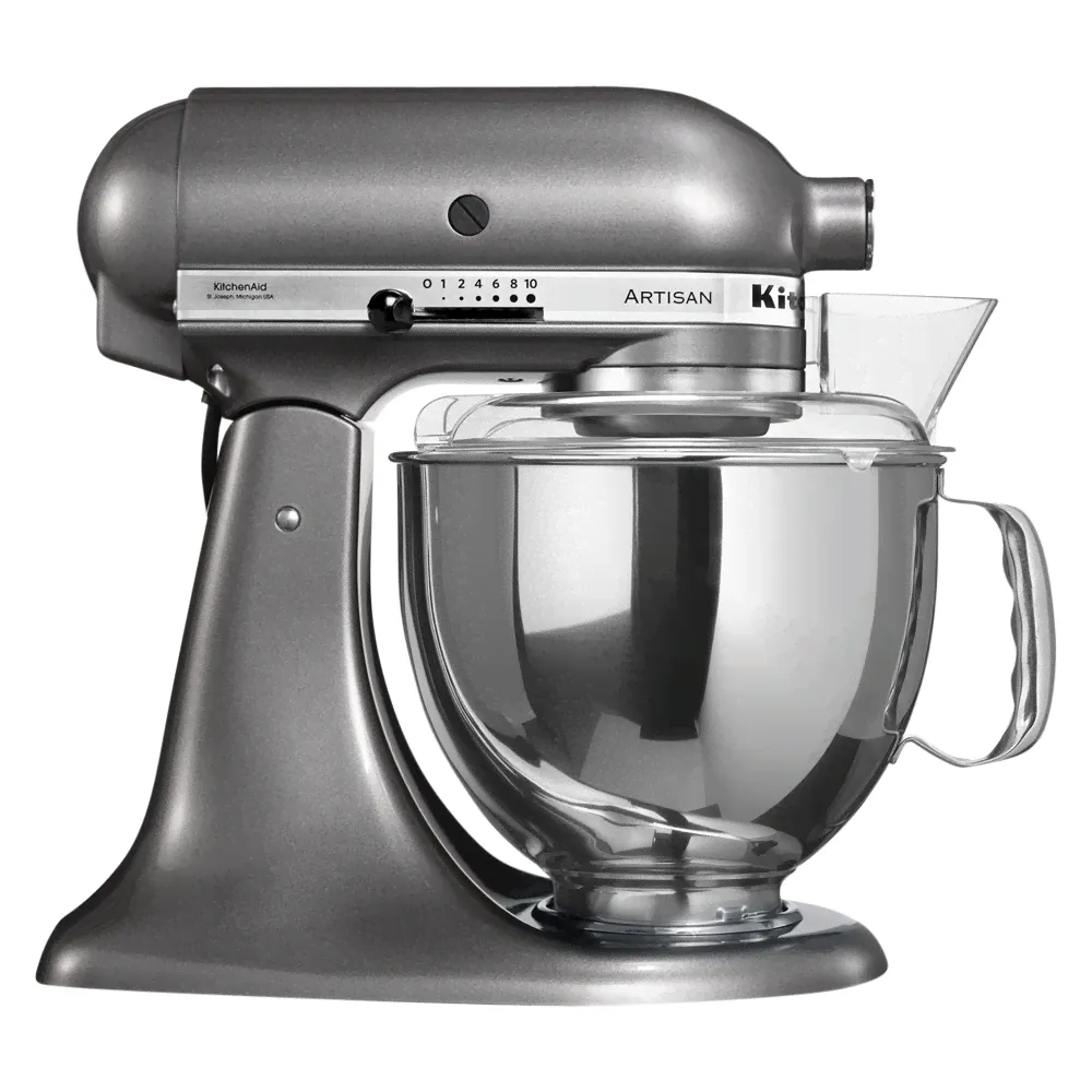 Миксер планетарный KitchenAid Artisan, чаша 4.8л, серебряный медальон - арт.5KSM175PSEMS