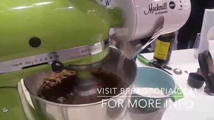 MockMill KitchenAid Grain Mill Demo - Early Peek