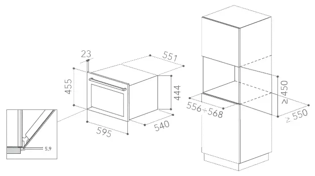 Встраиваемая пароварка KitchenAid KOQCX 45600-2