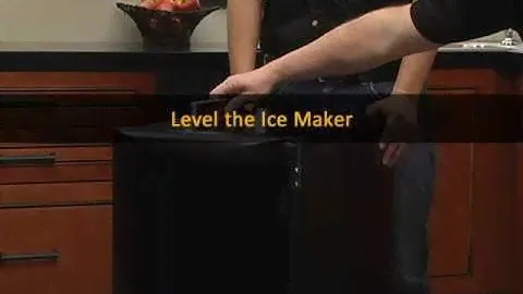 Ice Maker Installation Electrical Requirements and Leveling Source