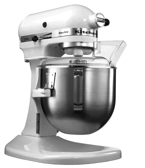 Миксер планетарный профессиональный, Heavy Duty, белый, 5KPM5EWH, KitchenAid(Kitchen Aid)-3